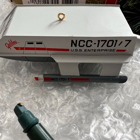 Hallmark Keepsake Ornament 1992 Shuttlecraft Galileo From Starship Enterprise - Picture 4 of 5